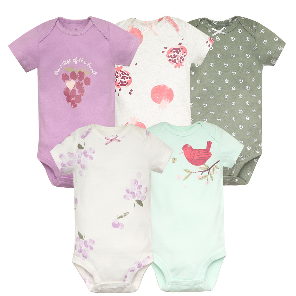Baby Nursery Accessories - 5 pièces/lot bébé Body mode fille