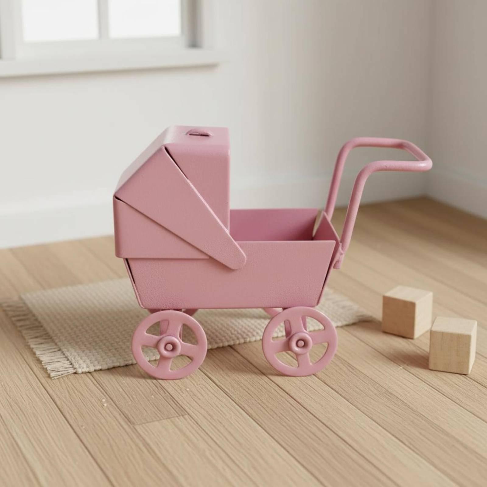 Baby Nursery Accessories - Poussette pour poupée de style européen,