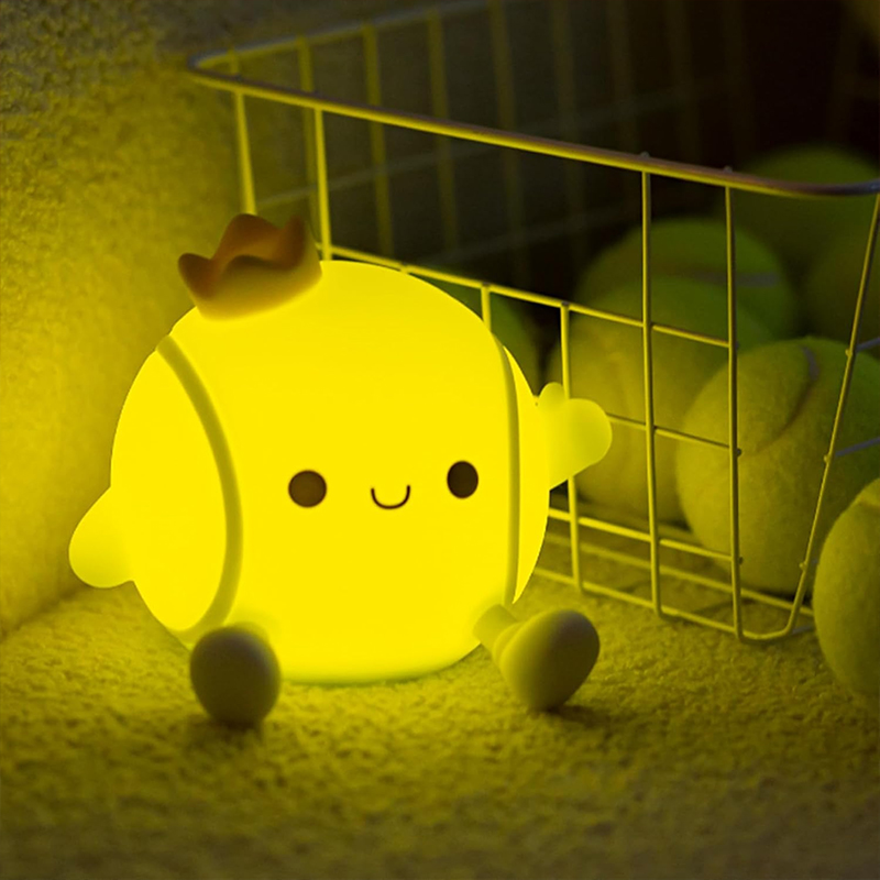 Baby Nursery Night Light - Lampe de nuit en silicone mignonne