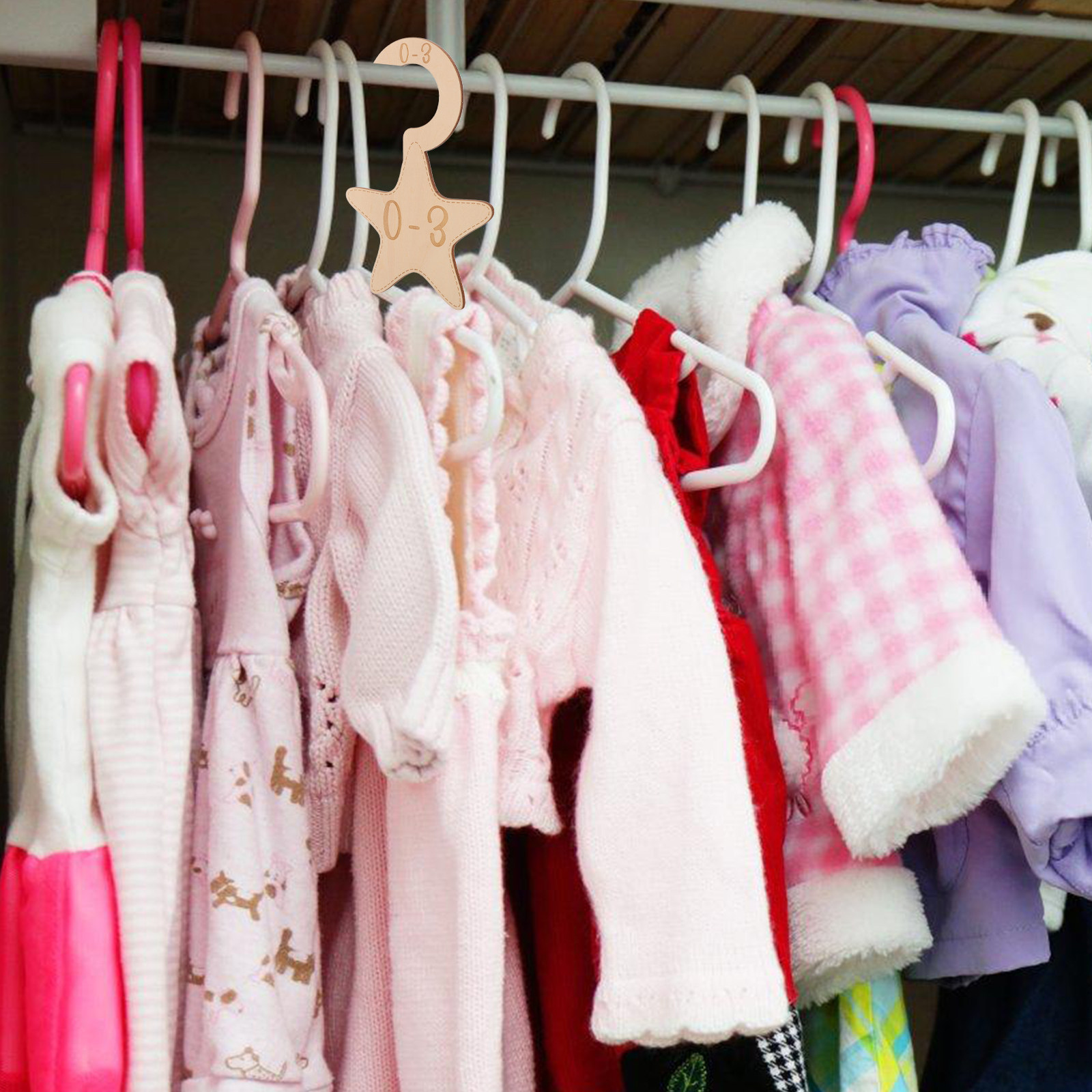 Baby Nursery Storage - 7 pièces de séparateurs de placard