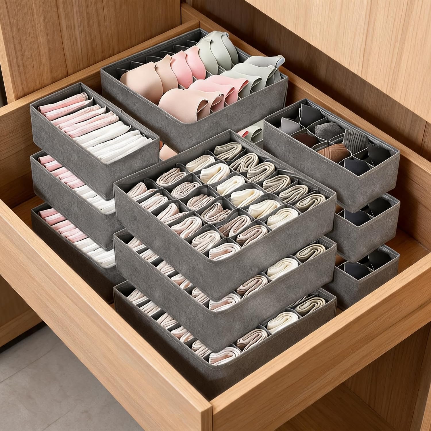 Baby Nursery Drawers - Garvee Home Ensemble de 12 Organisateurs