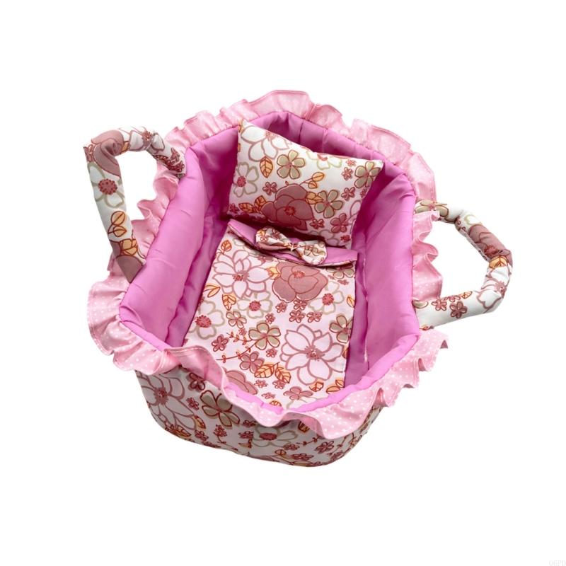 Baby Nursery Dolls - Lit panier transport poupée avec insert