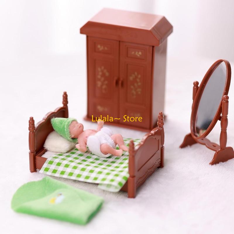 Baby Nursery Accessories - Y4qa 3inch Miniature Baby Doll Reliste