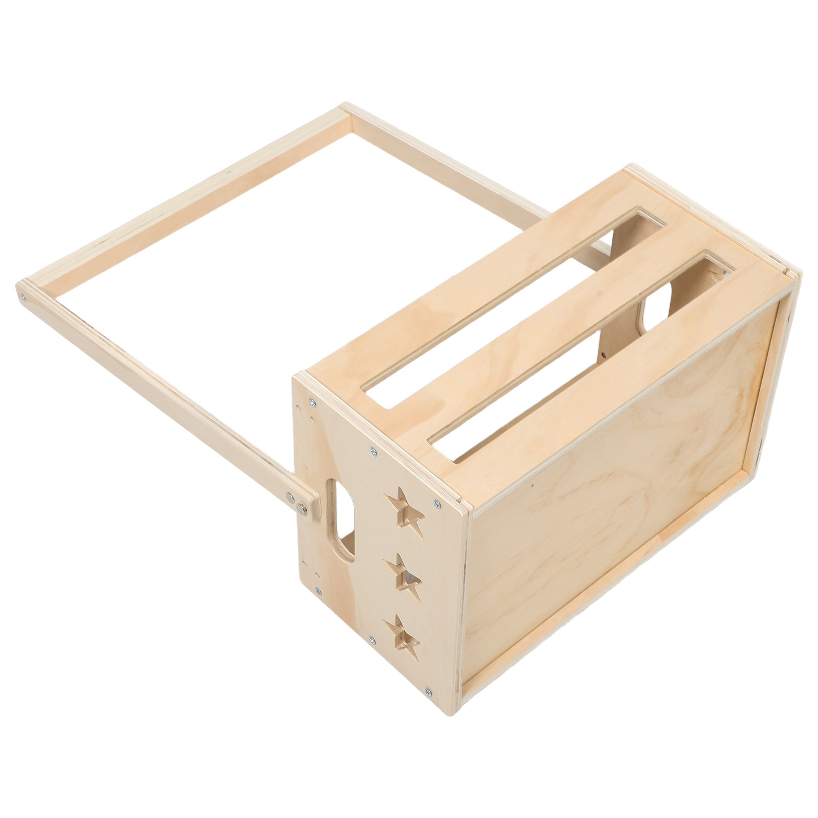 Baby Nursery Storage - Caisse de rangement vintage en bois
