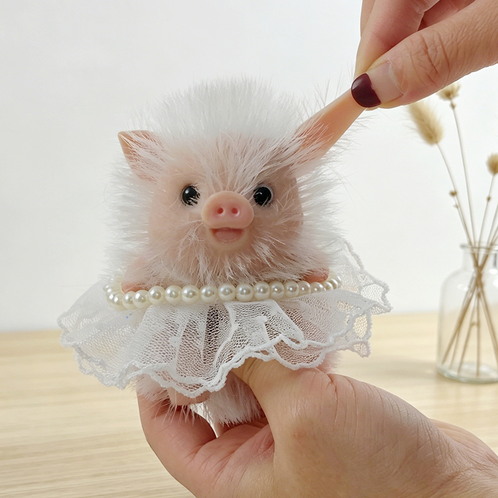 Baby Nursery Dolls - Jouet cochon reborn mignon pour nouveau-né,