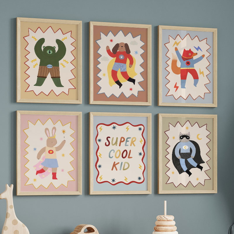 Baby Nursery Ideas - Peinture sur toile murale pour chambre