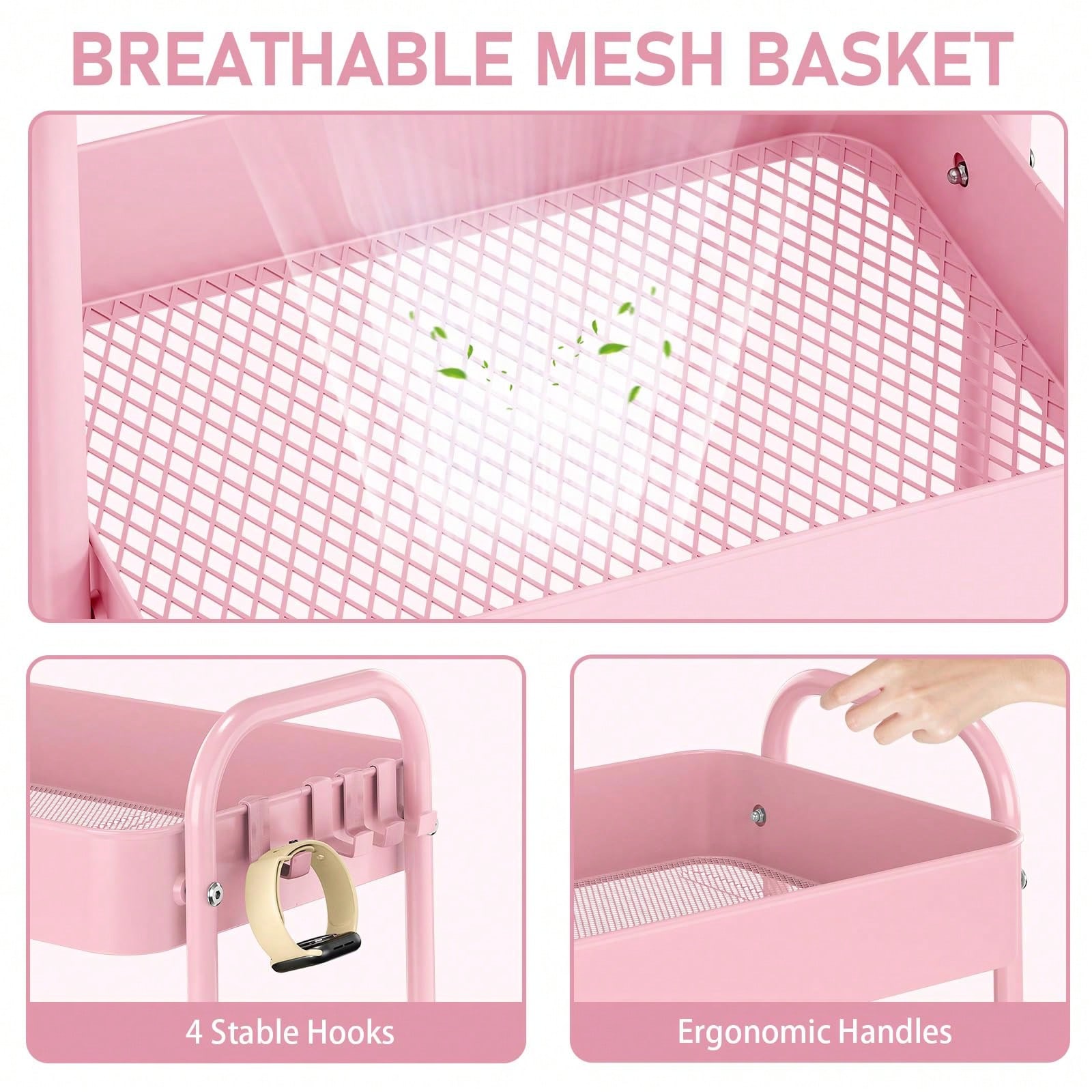 Chariot de rangement à 3 nivea - Baby Nursery Storage avis et prix