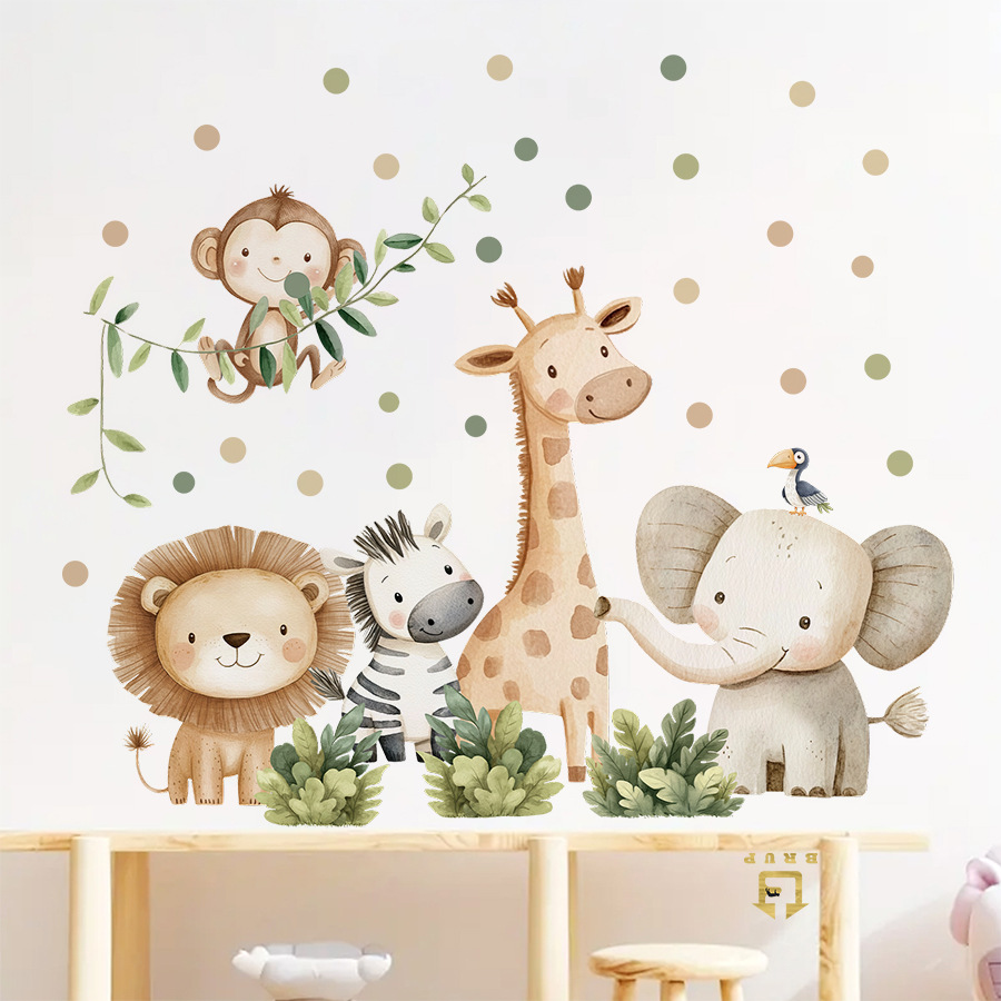 Autocollants muraux animaux de - Baby Nursery Accessories avis et prix