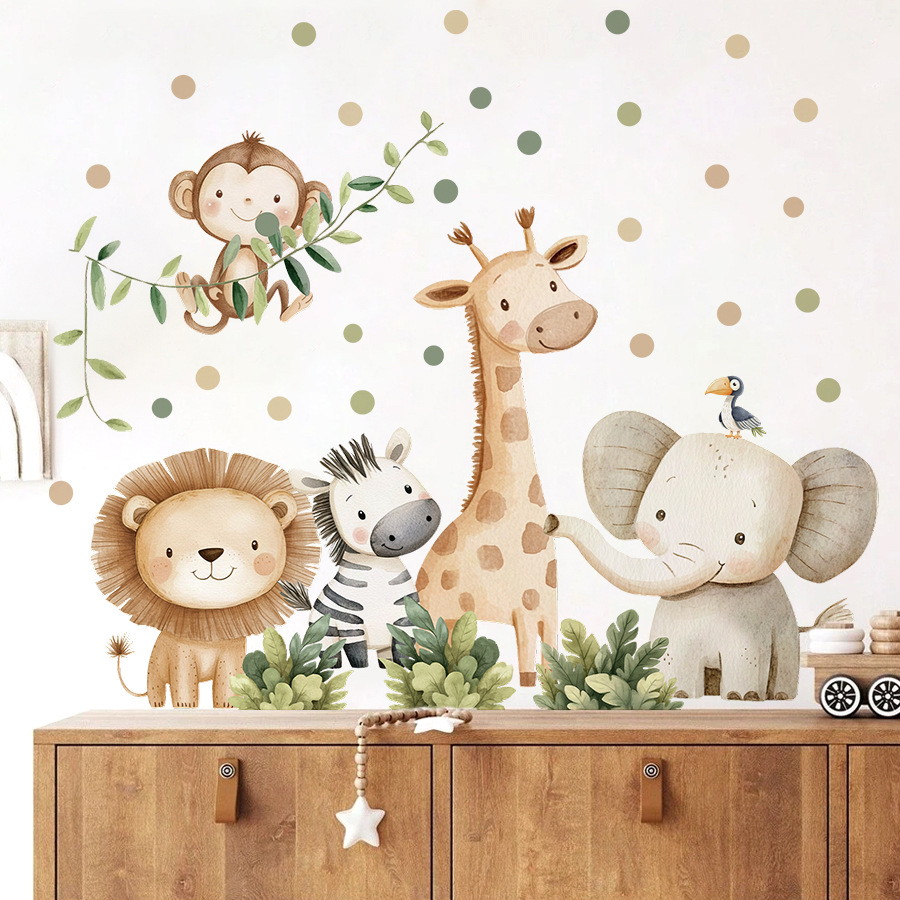 Autocollants muraux animaux de - Baby Nursery Accessories avis et prix