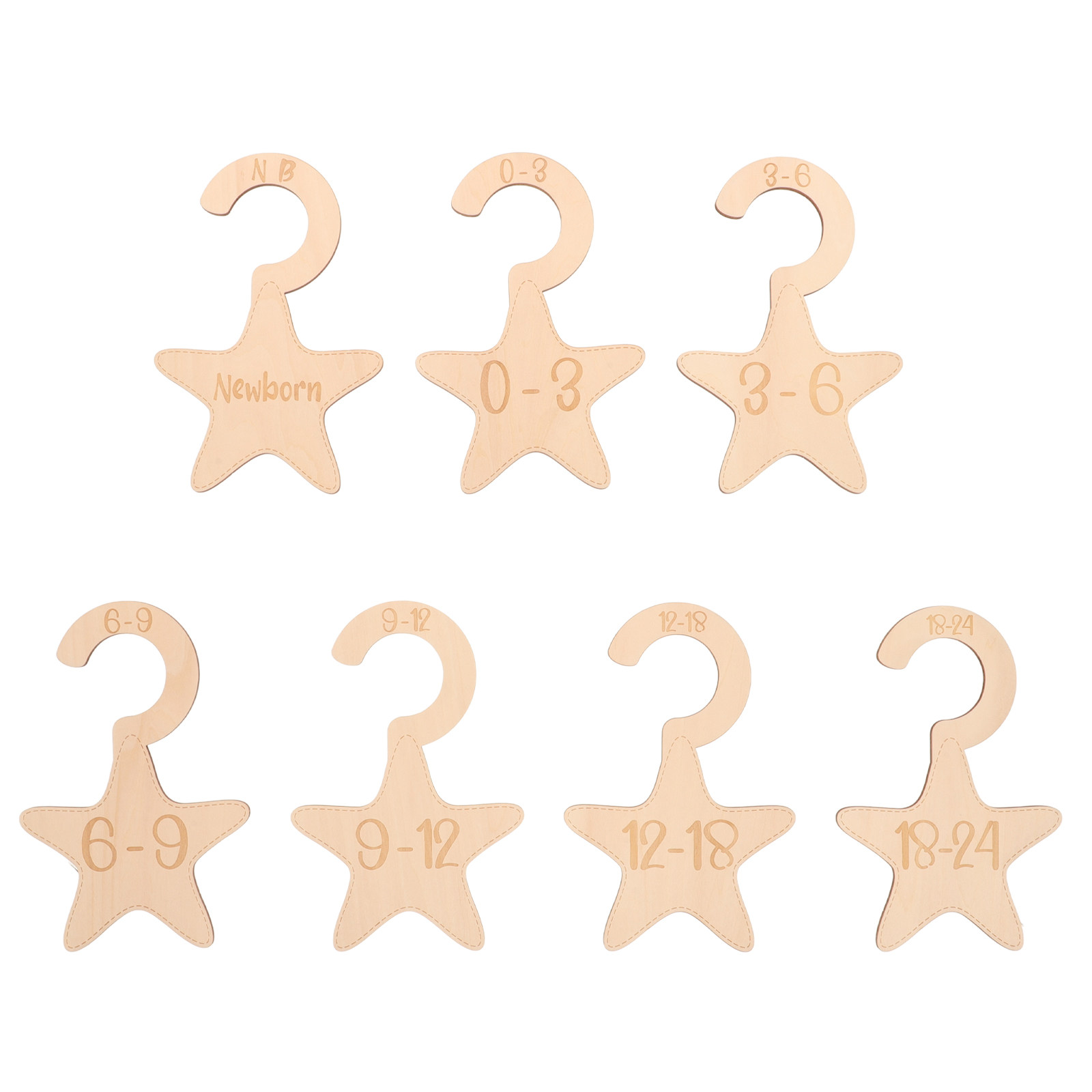 7 pièces de séparateurs de pla - Baby Nursery Storage avis et prix