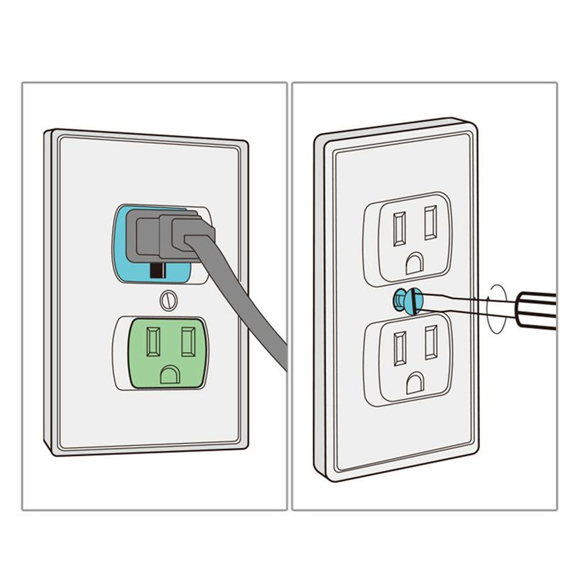 Lot de 12 couvercles de sécuri - Outlet Cover Childproof avis et prix