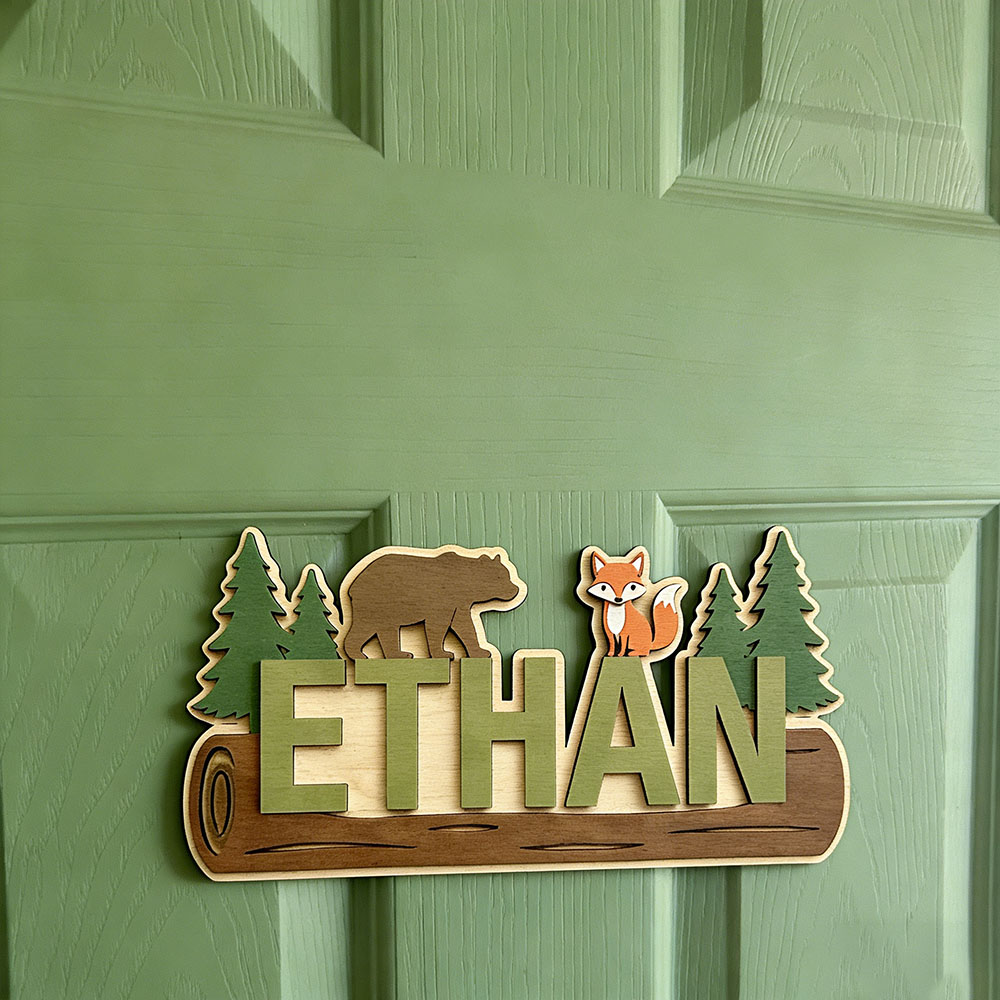 Plaque en bois personnalisée a - Baby Nursery Wall avis et prix