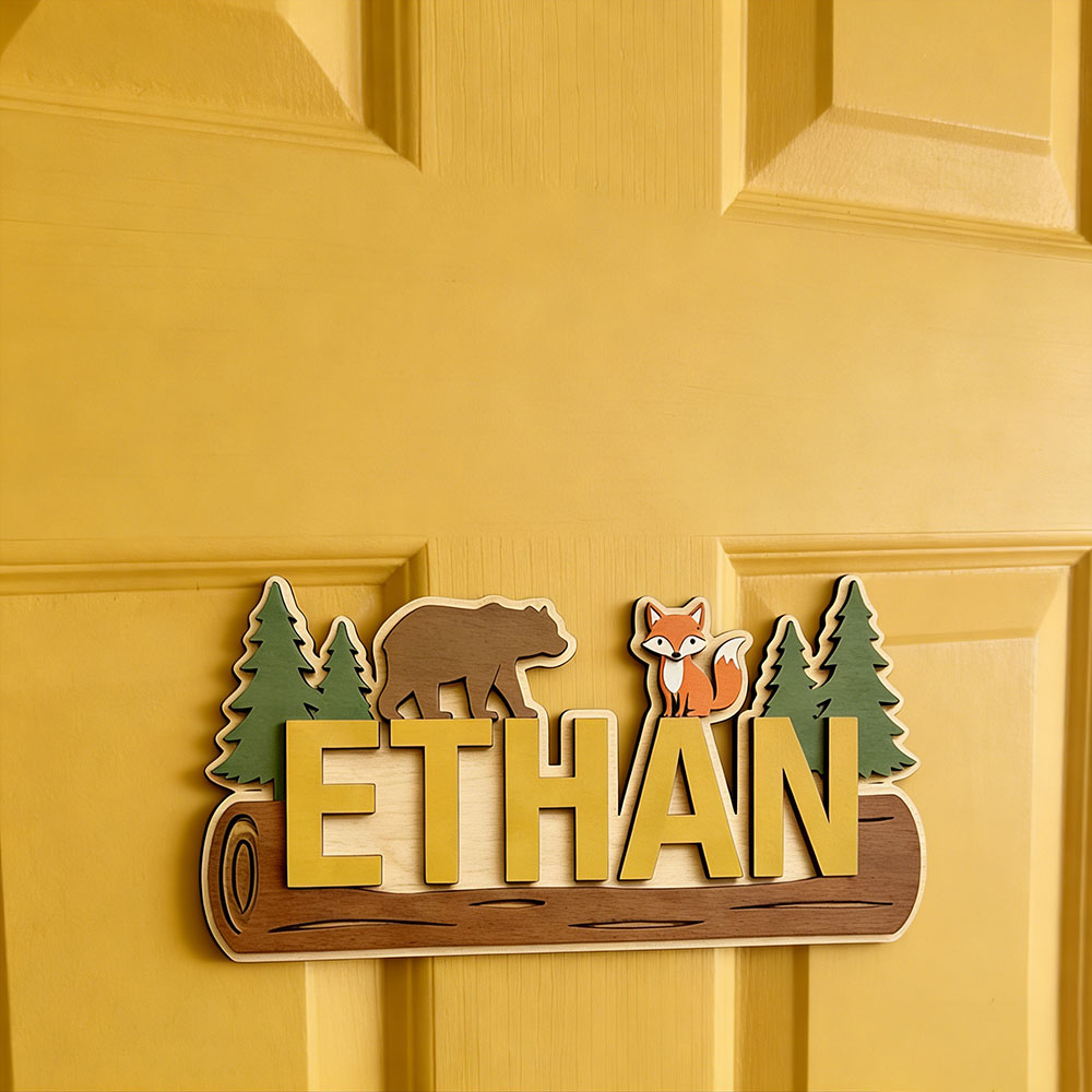 Plaque en bois personnalisée a - Baby Nursery Wall avis et prix