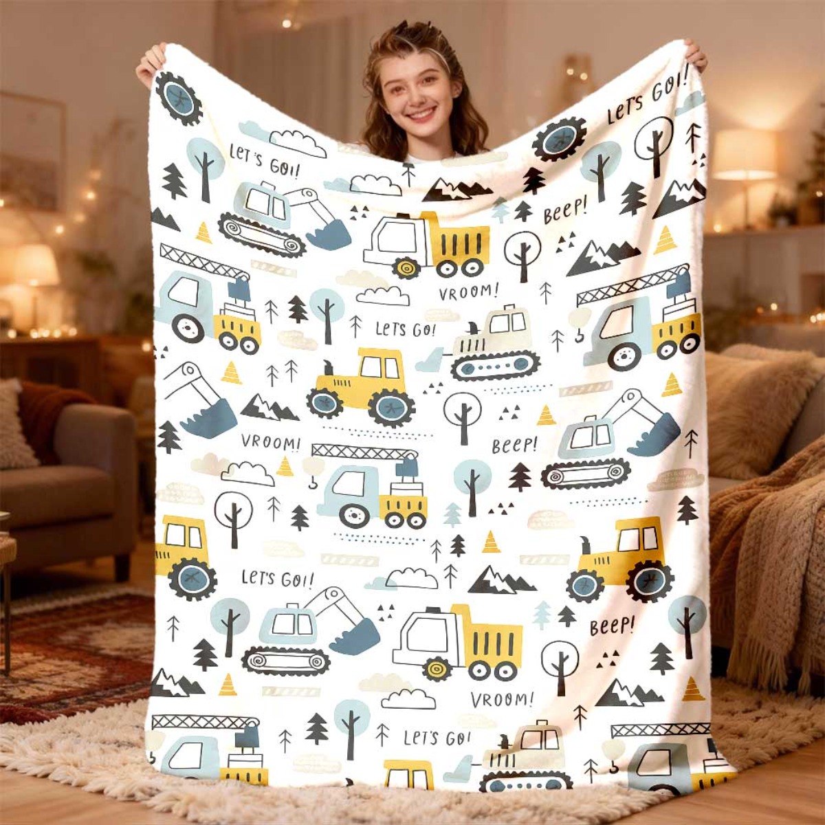 Couverture en peluche douce à  - Baby Nursery Themes Boy avis et prix
