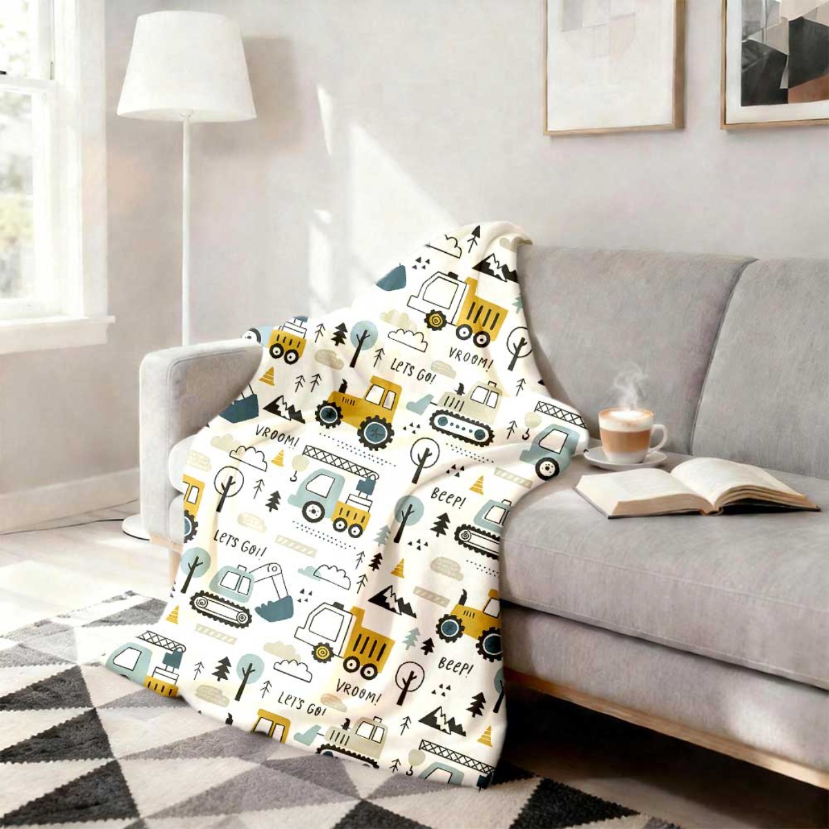 Couverture en peluche douce à  - Baby Nursery Themes Boy avis et prix