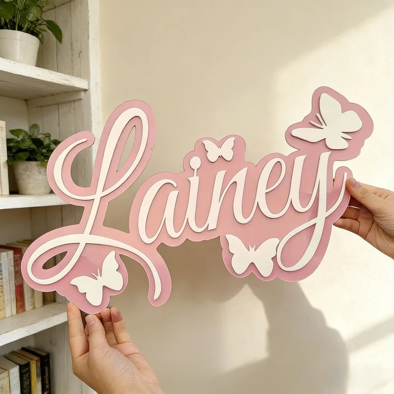 Plaque personnalisée avec le n - Baby Nursery Wall avis et prix