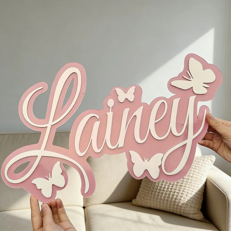 Plaque personnalisée avec le n - Baby Nursery Wall avis et prix