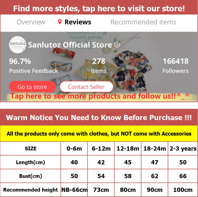 Sanlutoz – body d'été à manche - Baby Nursery Accessories avis et prix