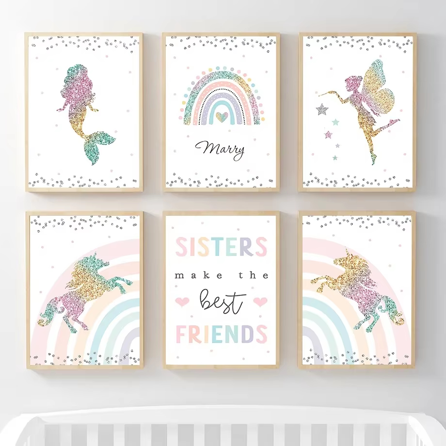 Kawaii sirène ange fille licor - Baby Unicorn Nursery avis et prix