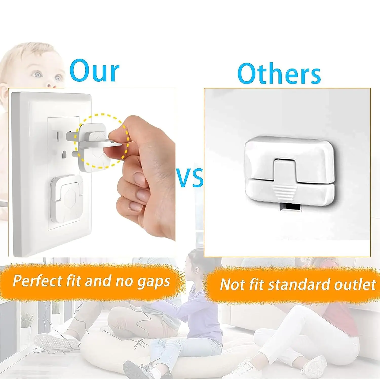 Couvre-prises de sécurité pour - Outlet Cover Childproof avis et prix