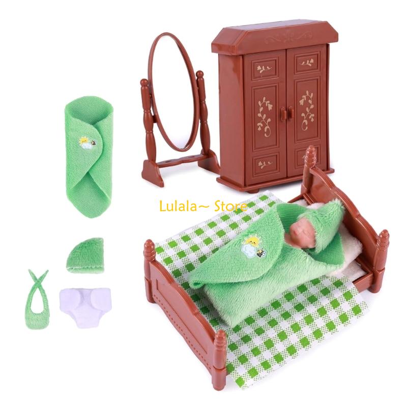Y4qa 3inch Miniature Baby Doll - Baby Nursery Accessories avis et prix