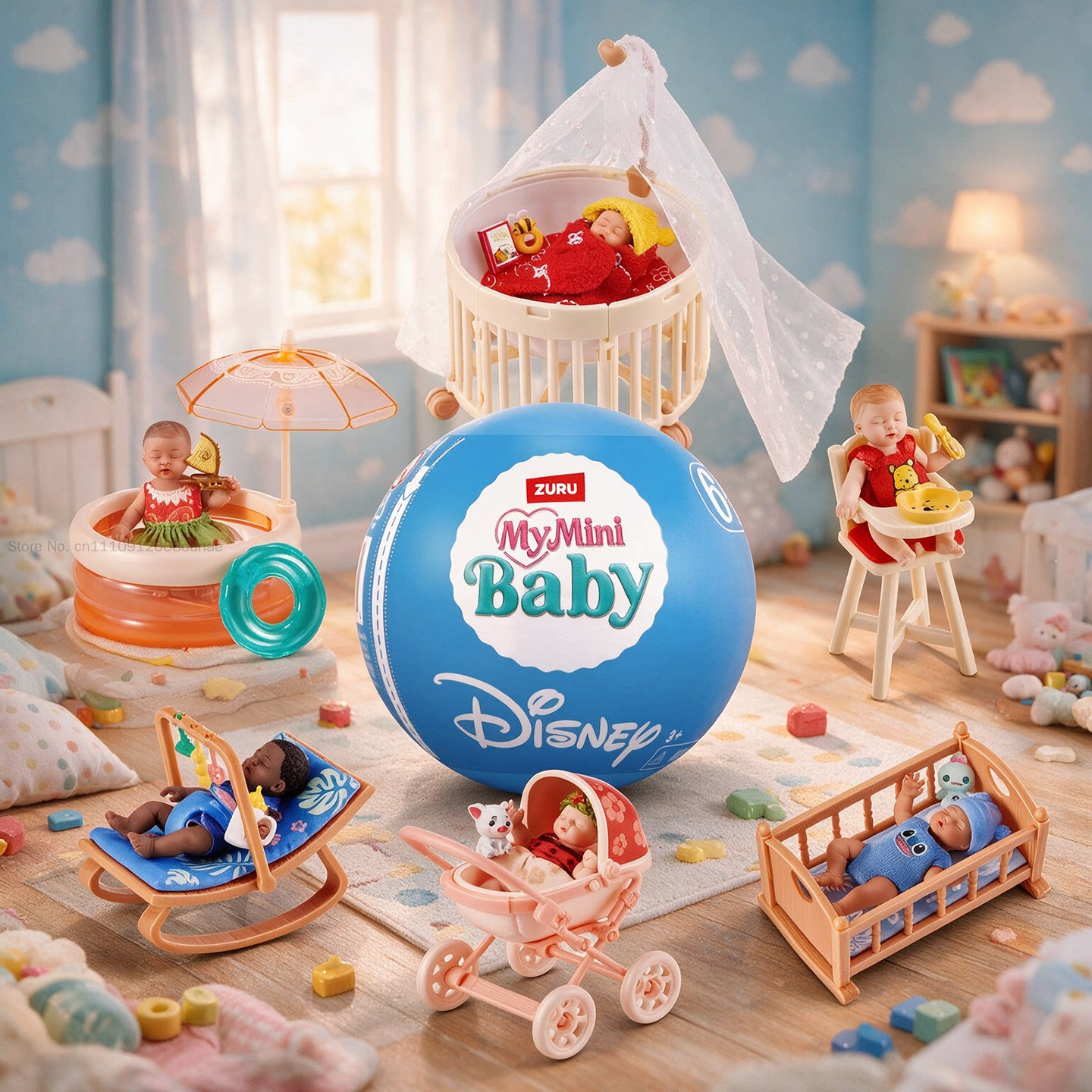 ZURU My Mini Baby Disney, mini - Baby Nursery Winnie The Pooh avis et prix