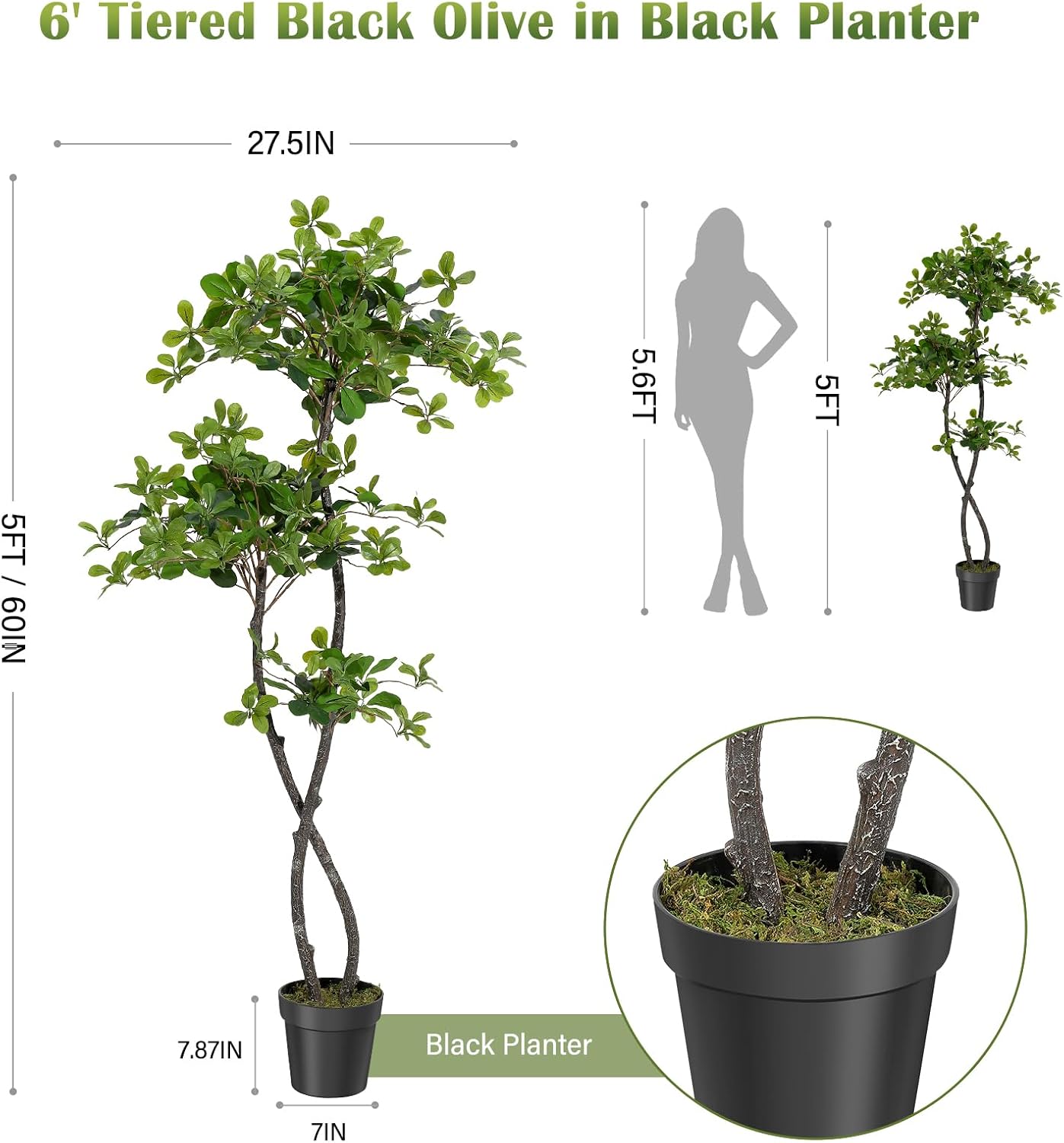Plantes artificielles d'intéri - Baby Nursery Plants avis et prix