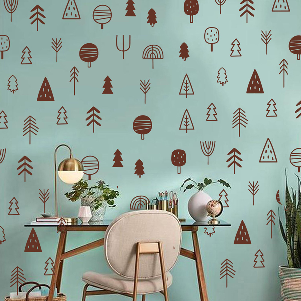 Autocollant mural motif arbre  - Baby Nursery Plants avis et prix