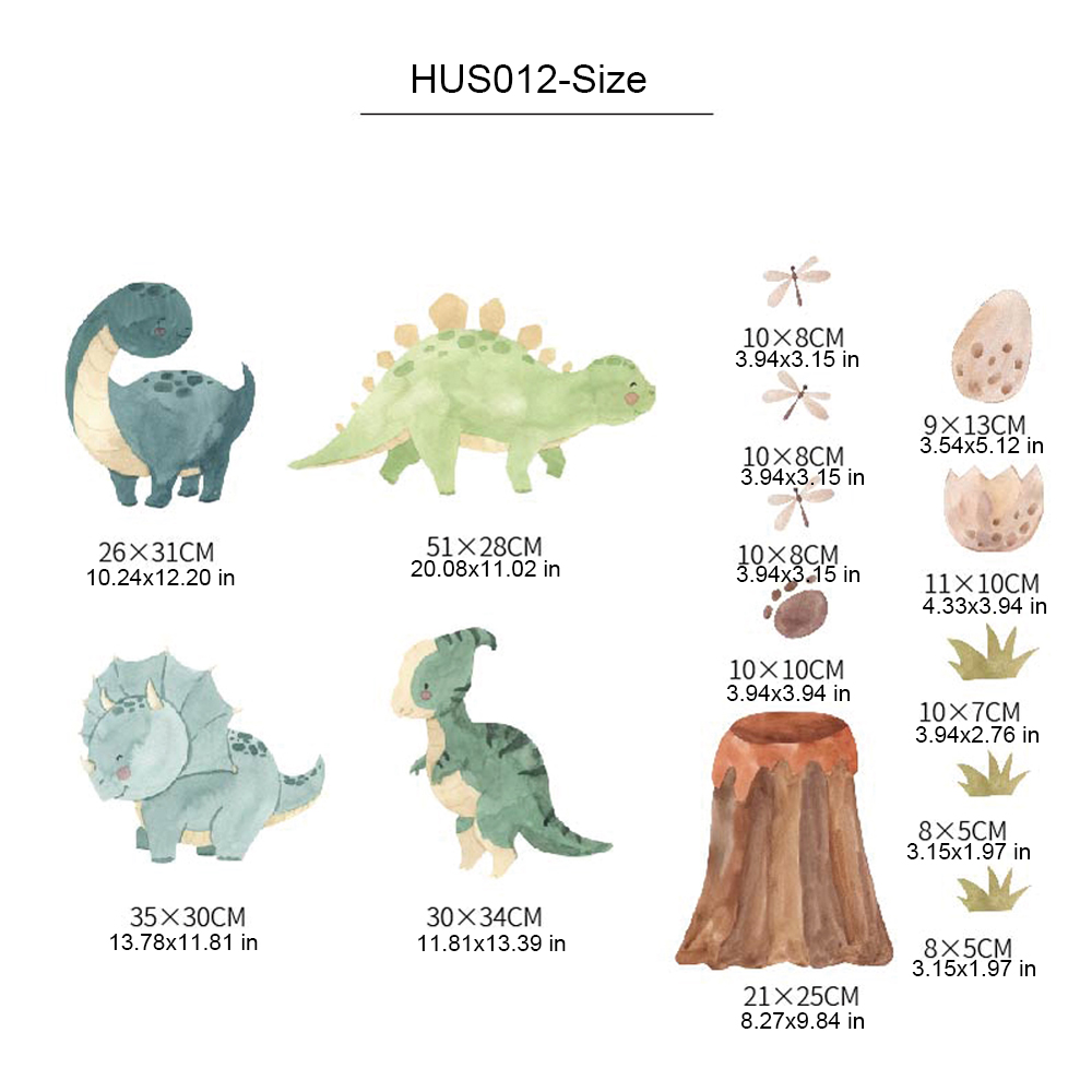 Stickers muraux dinosaures pou - Baby Nursery Accessories avis et prix
