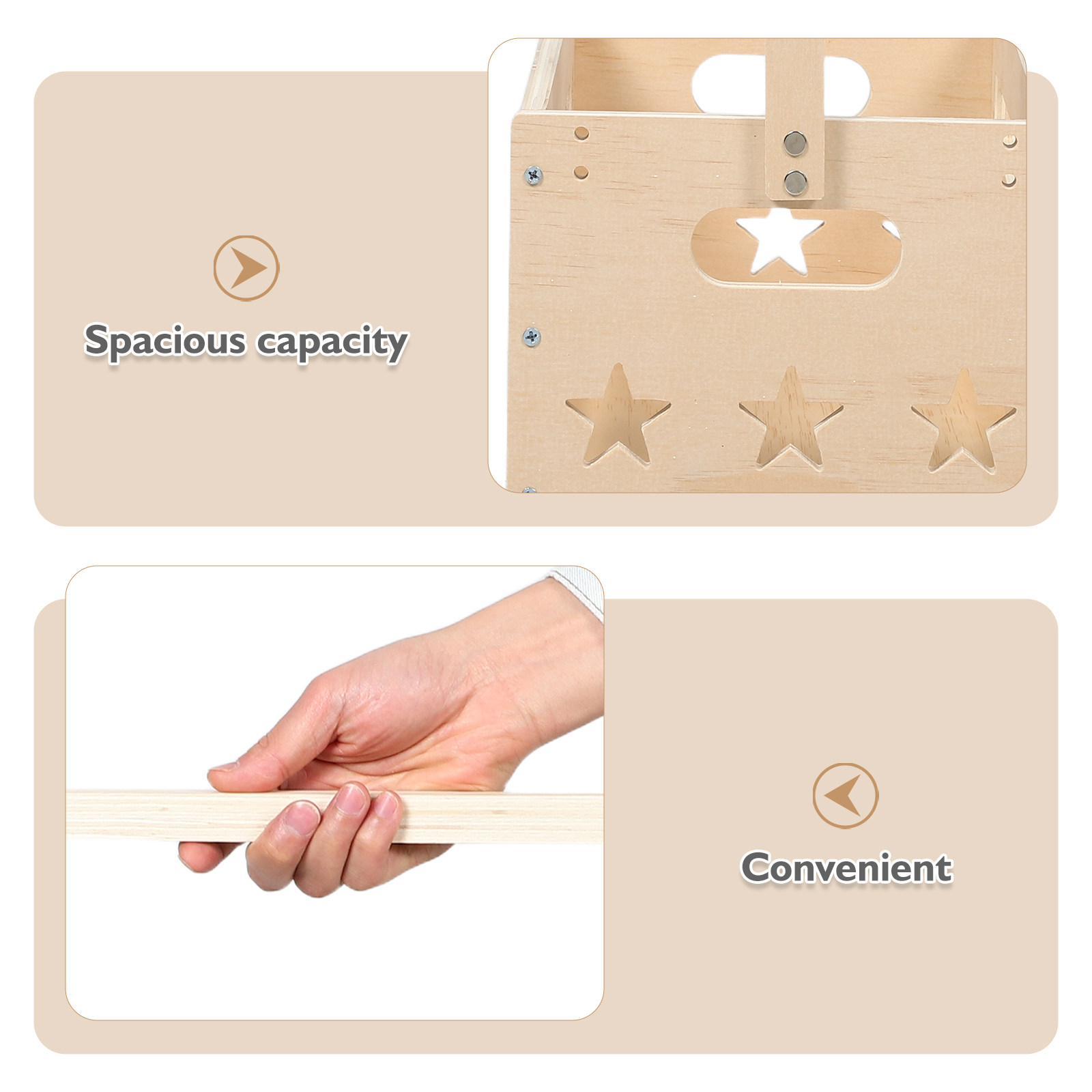Caisse de rangement vintage en - Baby Nursery Storage avis et prix