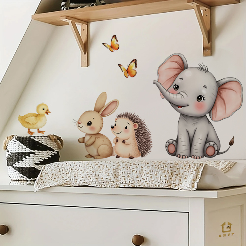 Autocollant mural d'animal de  - Baby Nursery Wall avis et prix