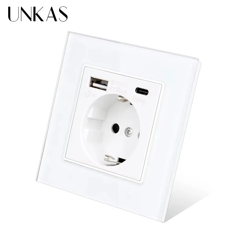 UNKAS type-c USB panneau en ve - Outlet Cover Childproof avis et prix