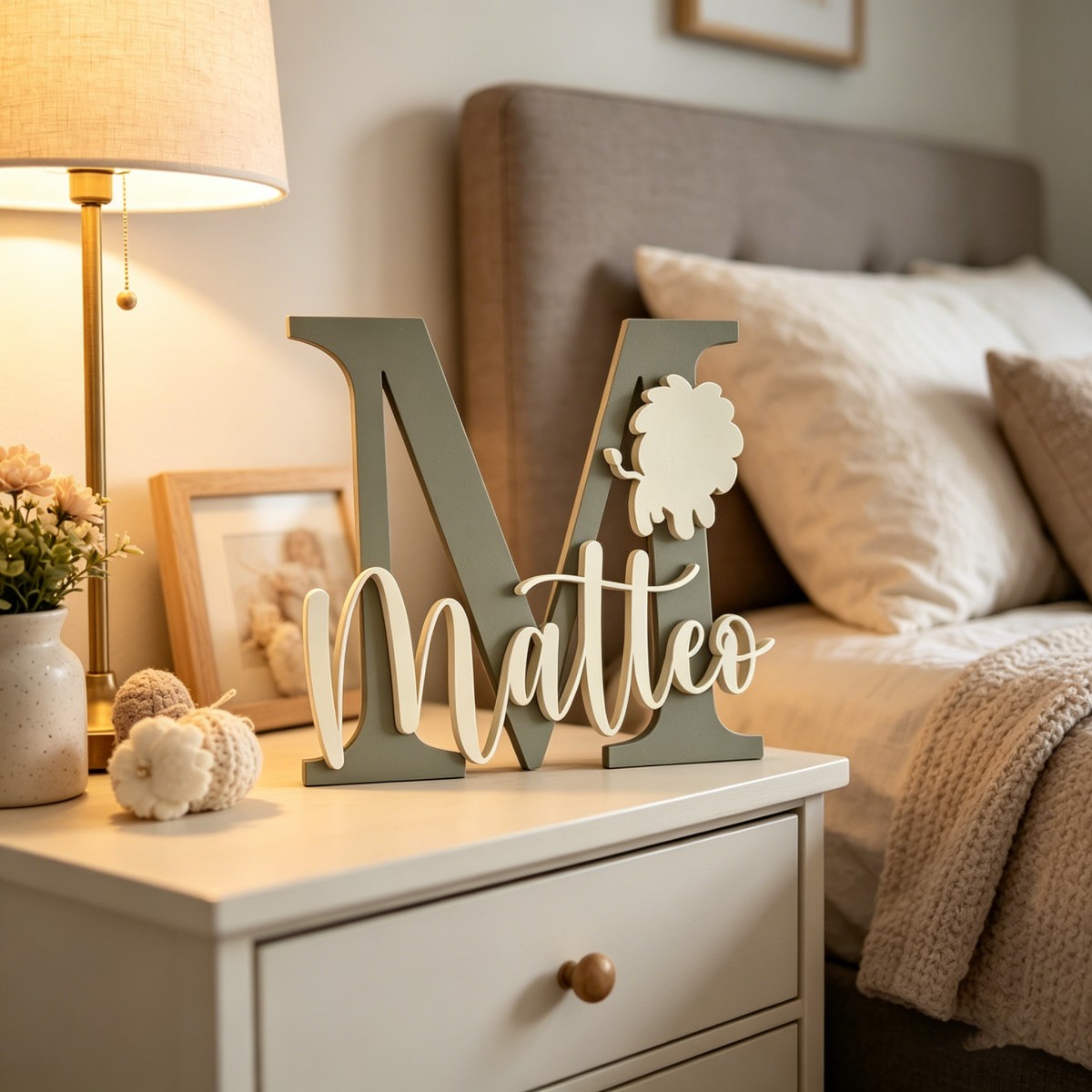 1 plaque nominative en bois pe - Baby Nursery Wall avis et prix