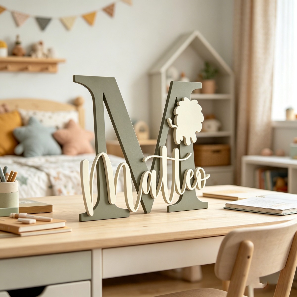 1 plaque nominative en bois pe - Baby Nursery Wall avis et prix