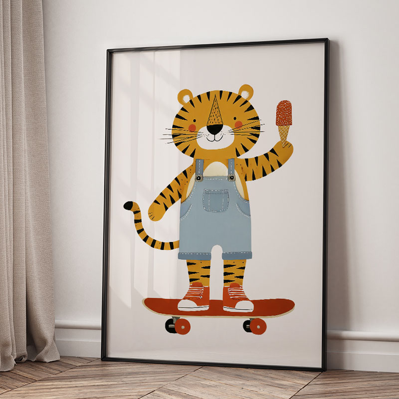 Tableau mural en toile amusant - Baby Nursery Ideas avis et prix