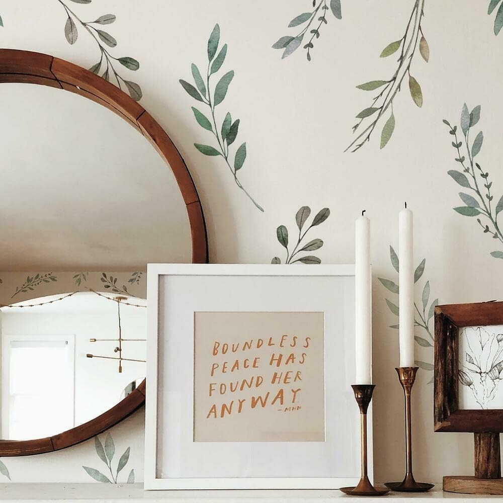 Autocollant mural d'interconne - Baby Nursery Plants avis et prix