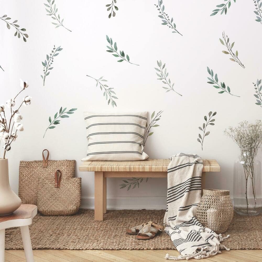 Autocollant mural d'interconne - Baby Nursery Plants avis et prix