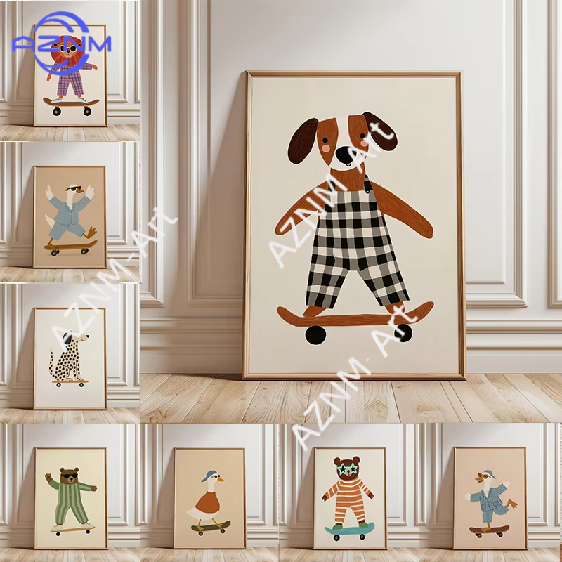 Affiche de skateboard amusante - Baby Nursery Ideas avis et prix