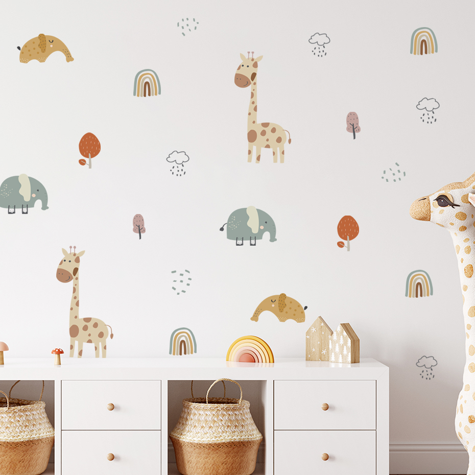 Autocollant mural en forme de  - Baby Nursery Plants avis et prix