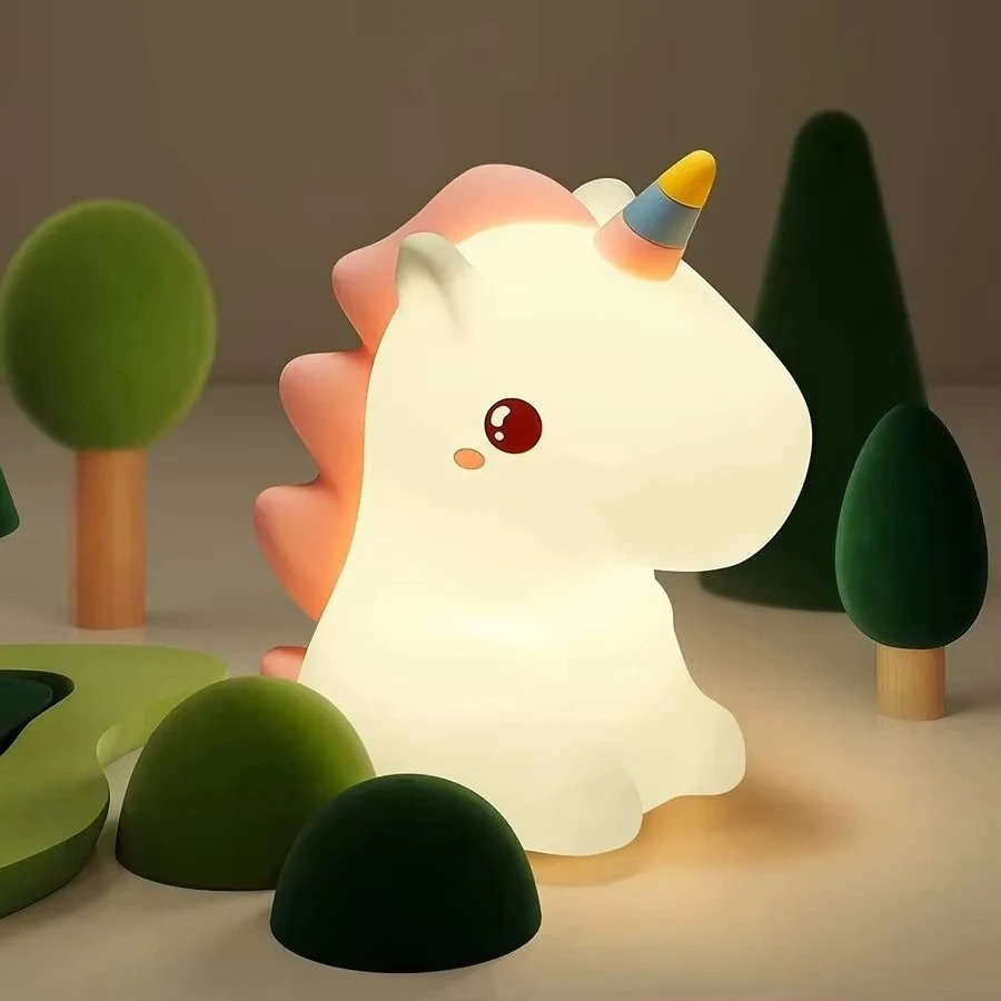 Lampe de nuit LED USB en silic - Baby Unicorn Nursery avis et prix