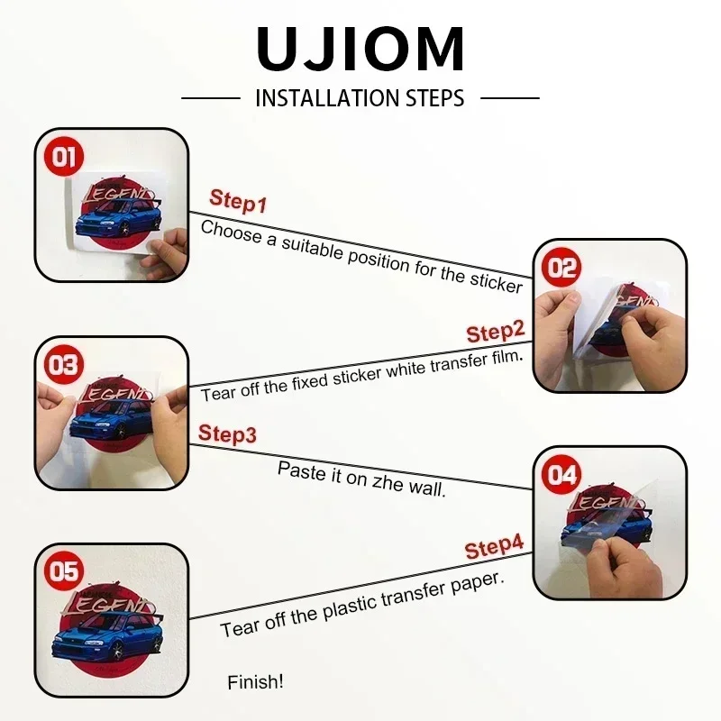 UJIOM-Autocollants Muraux Graf - Baby Nursery Accessories avis et prix