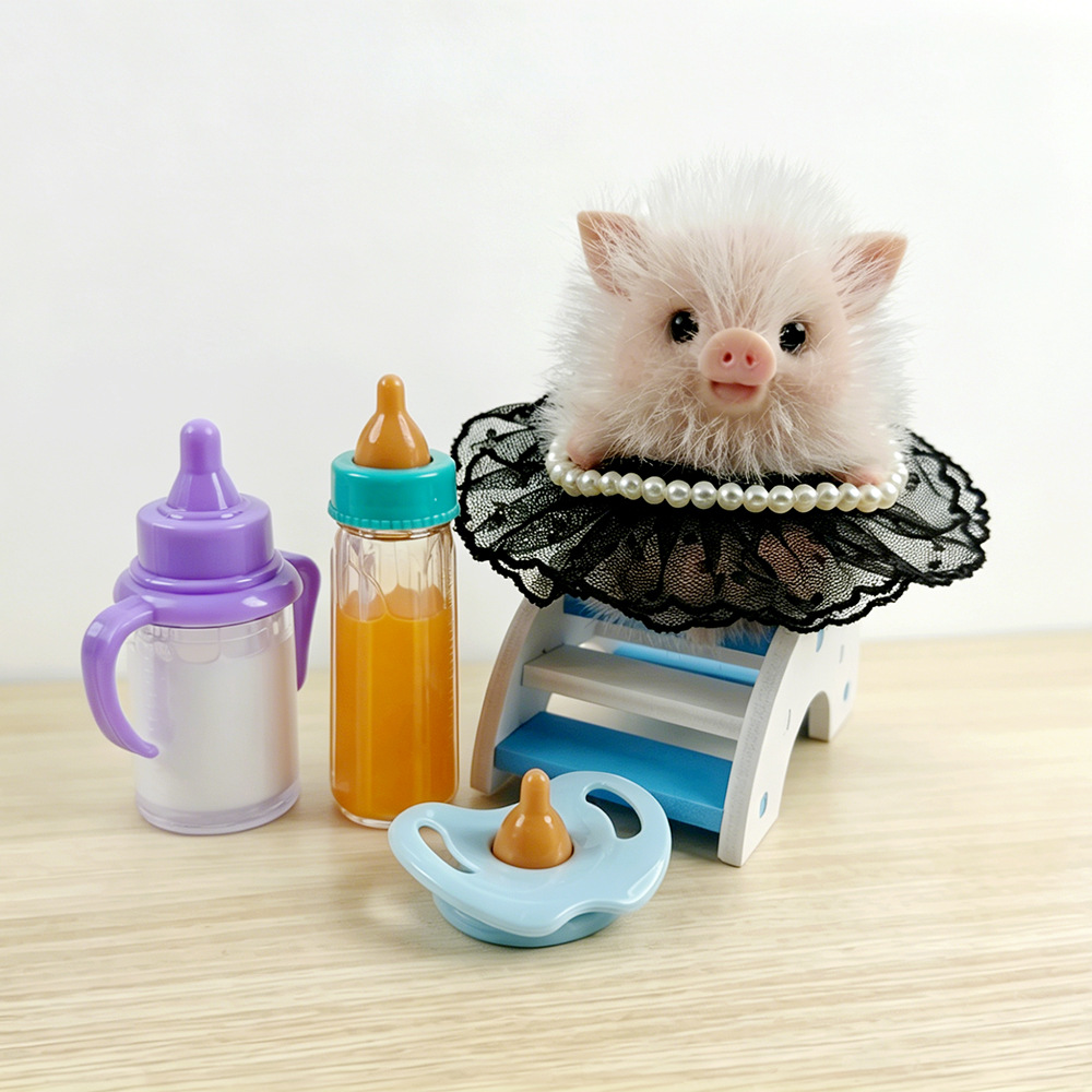 Jouet cochon reborn mignon pou - Baby Nursery Dolls avis et prix