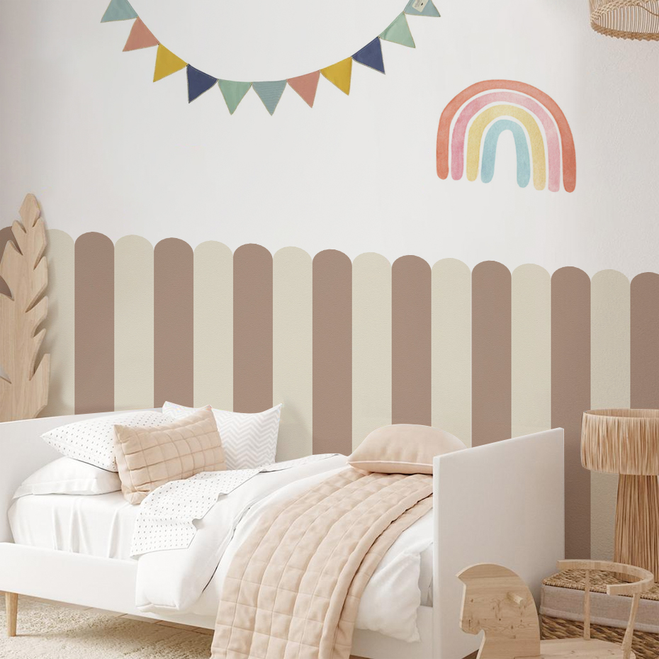 Papier peint en Arc à rayures  - Baby Nursery Wall avis et prix
