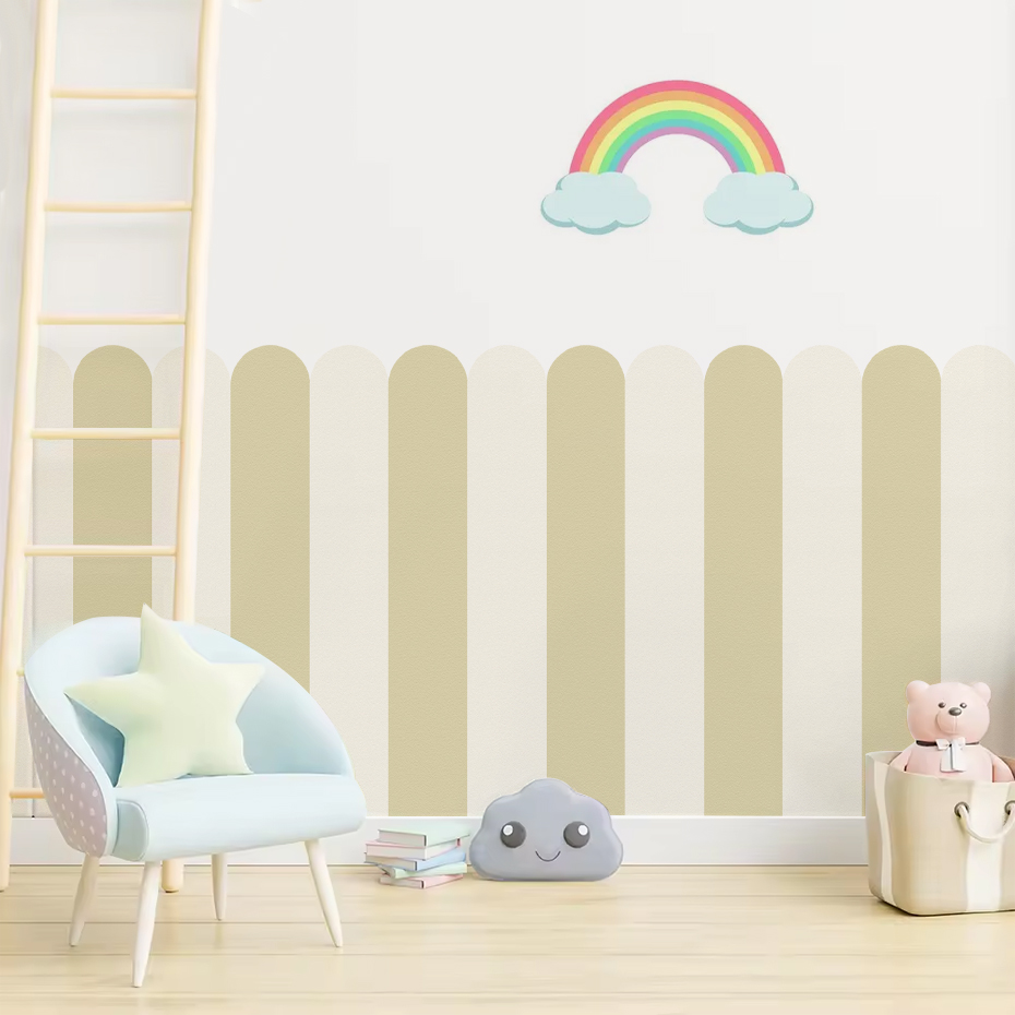 Papier peint en Arc à rayures  - Baby Nursery Wall avis et prix