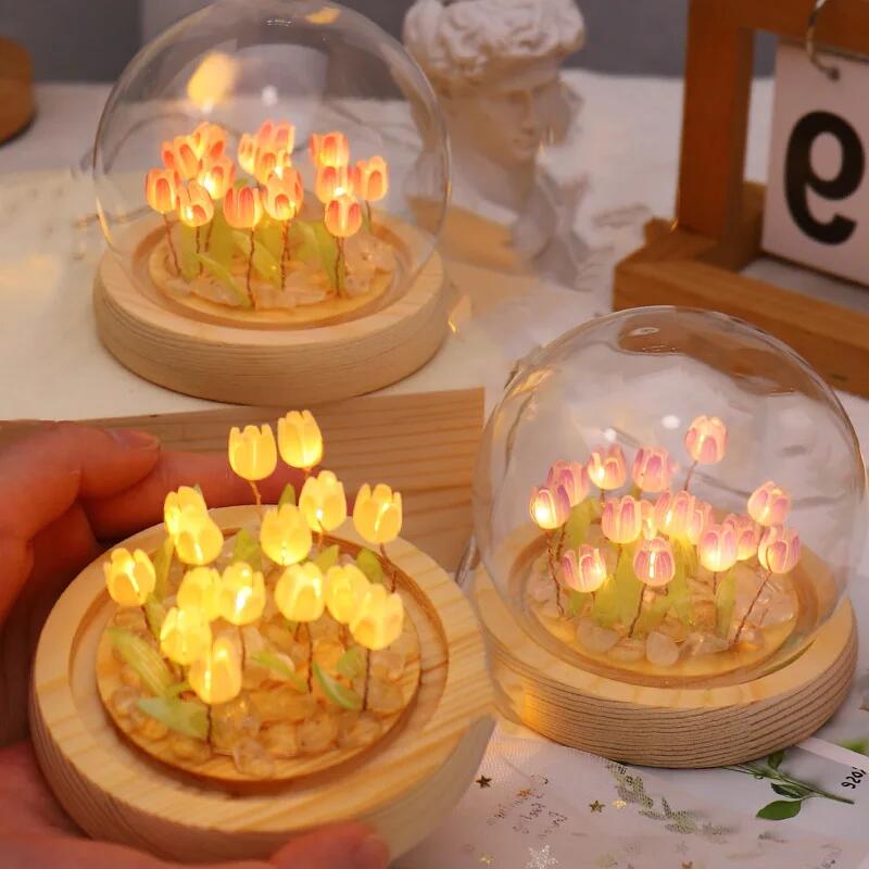 Tulipe artificielle fleur veil - Baby Nursery Night Light avis et prix