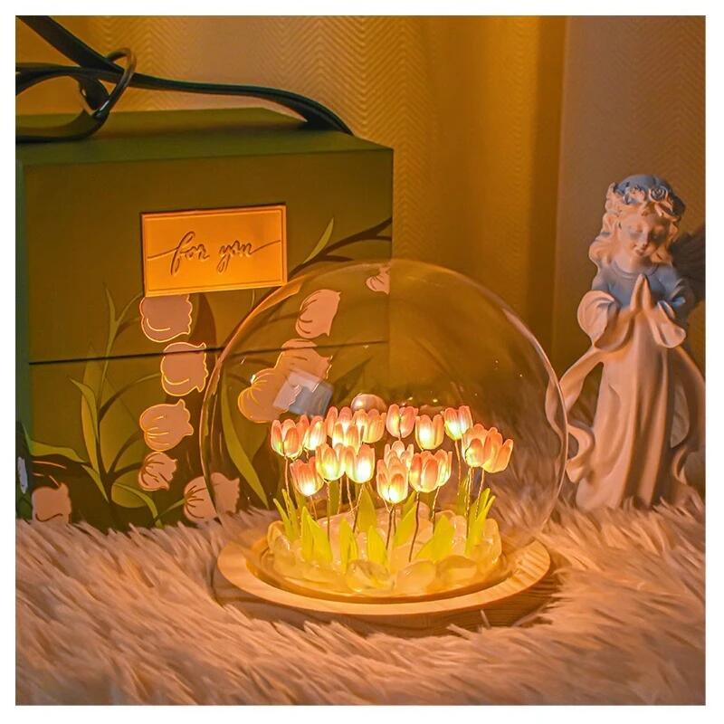 Tulipe artificielle fleur veil - Baby Nursery Night Light avis et prix